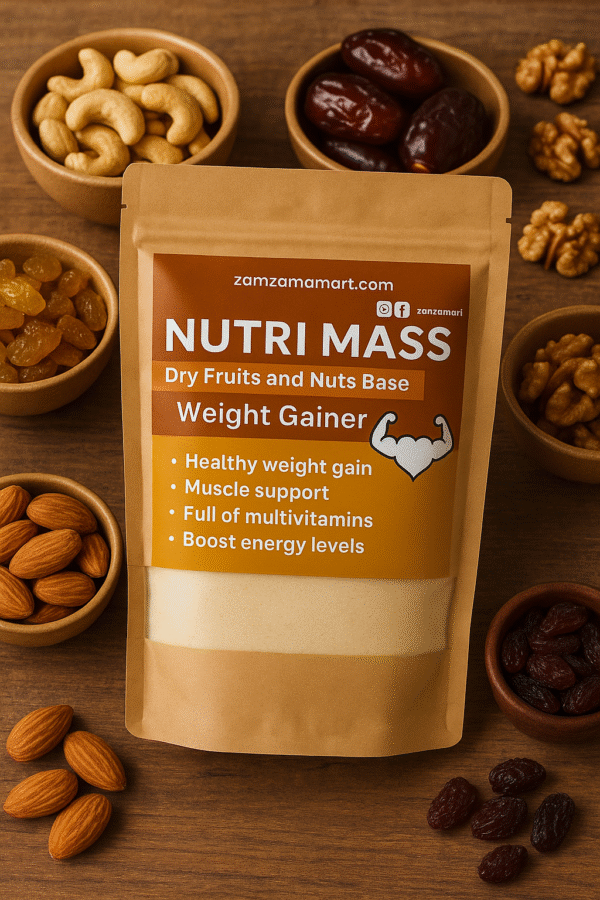 Zamzama Mart Nutri Mass Weight Gain Powder – 3 Month Program - Image 2